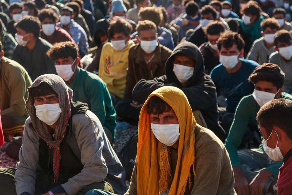 Refugiados afganos