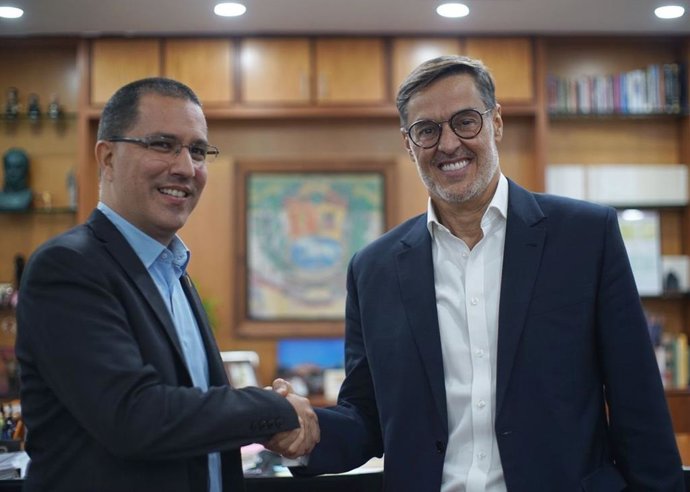 Jorge Arreaza y Félix Plasencia