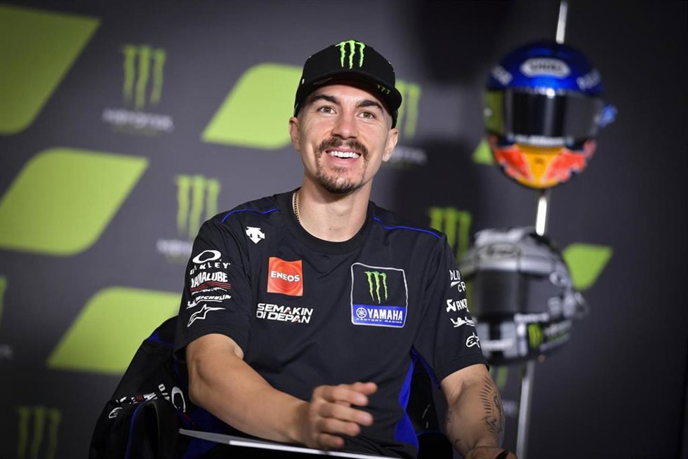 Archivo - Maverick Viñales (Yamaha)