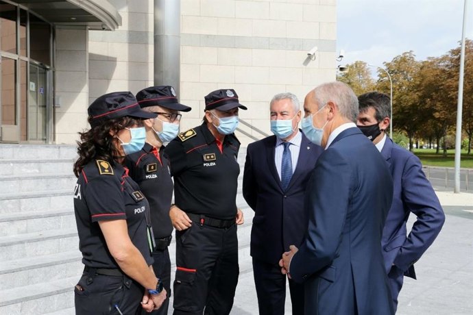 El consejero de Seguridad y vicelehendakari del Gobierno Vasco, Josu Erkoreka