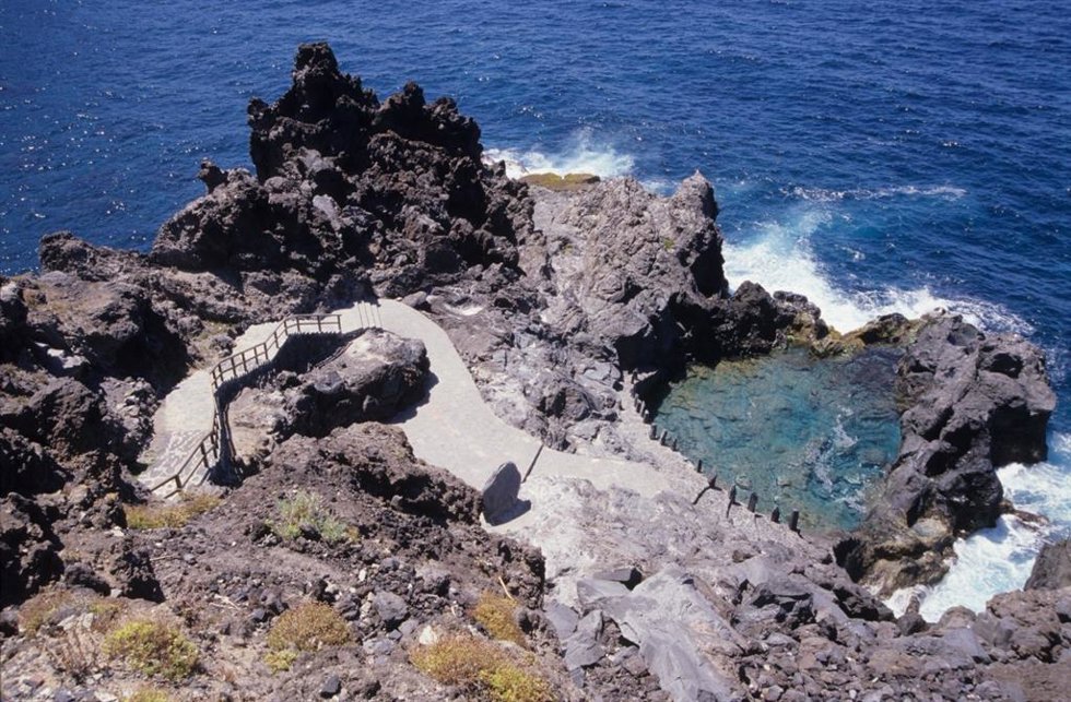 Charco de La Laja, en San Juan de la Rambla (Tenerife)