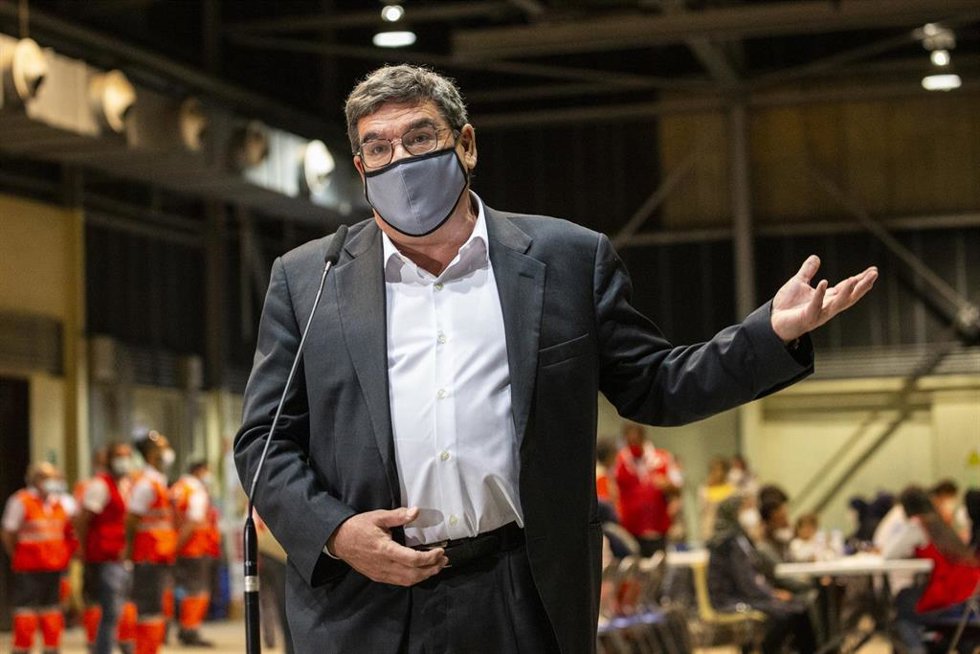 El ministro de Inclusión, Seguridad Social y Migraciones, José Luis Escrivá