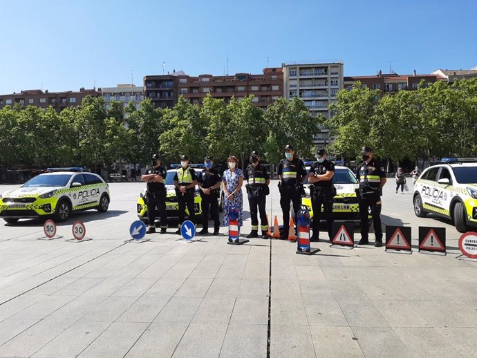 Nuevos vehículos de la Policía Local de Logroño