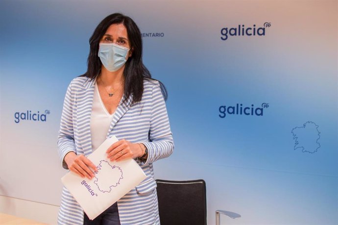 La viceportavoz del Partido Popular de Galicia, Paula Prado.