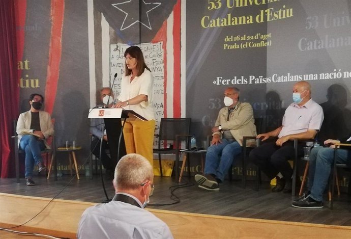 La consellera Gemma Geis en la UCE