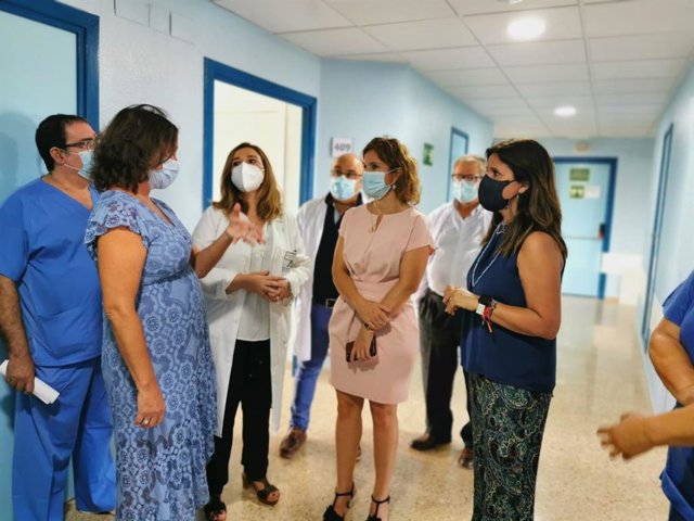Visita al Hospital de Linares