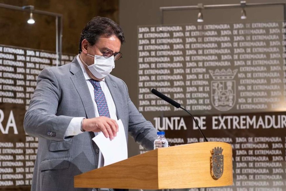 José María Vergeles, en la rueda de prensa del pasado miércoles.