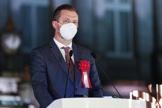 20 August 2021, Japan, Tokyo: Andrew Parsons, President of the International Paralympic Committee (IPC) delivers a speech during the Tokyo 2020 Paralympic Flame Lighting Ceremony at the State Guest House Akasaka Palace. Photo: Rodrigo Reyes Marin/ZUMA P