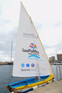 Bote de Vela Latina Canaria