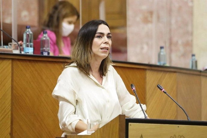 La portavoz de Cs en el Parlamento de Andalucía, Teresa Pardo.