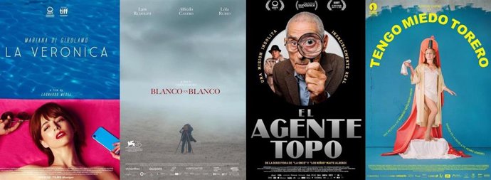 Cartel de las cintas chilenas que se proyectarán