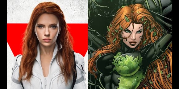6. Así luce Scarlett Johansson como la explosiva Hiedra Venenosa de DC