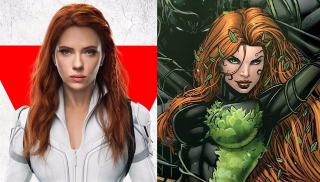 Así luce Scarlett Johansson como Hiedra Venenosa en DC