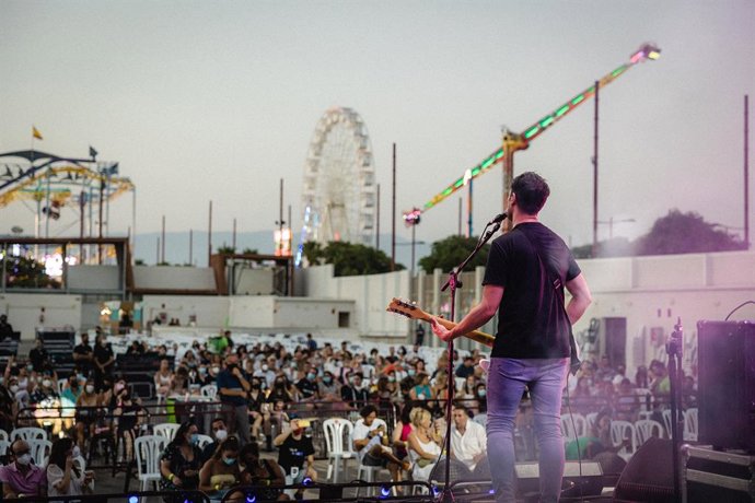 Momento de la actuación de Chef Creador