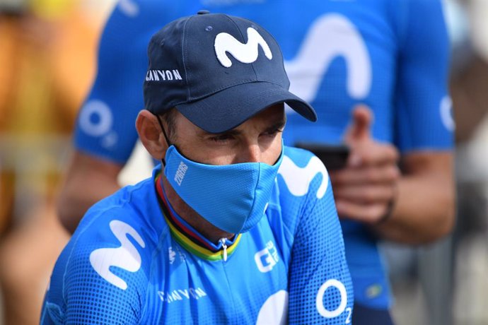 Archivo - Arxivo - El ciclista espanyol Alejandro Valverde (Movistar Team)