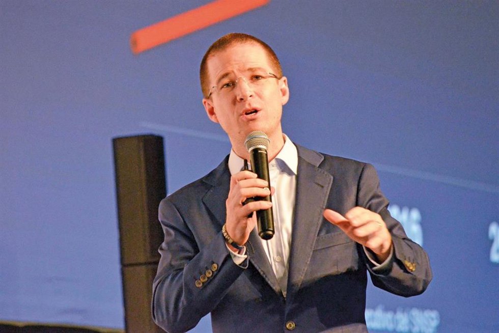 El dirigente conservador mexicano Ricardo Anaya