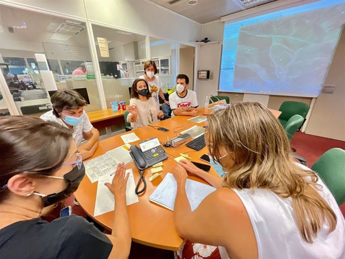 El Gobierno de La Rioja, encabezado por la presidenta, Concha Andreu, ha coordinado las accines desde el SOS Rioja