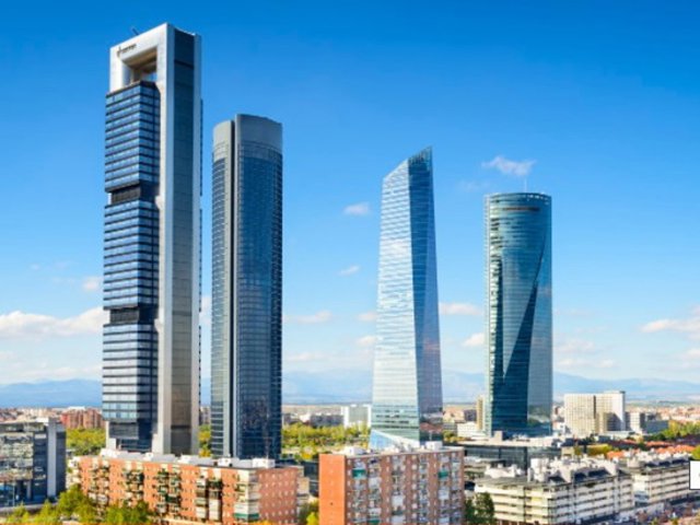 Archivo - Vista panorámica Madrid