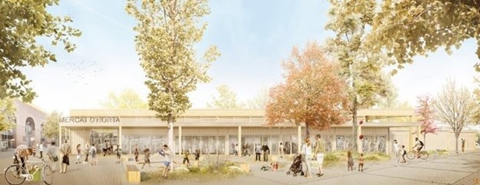 Barcelona adjudica el proyecto para construir el Mercado provisional de Horta.