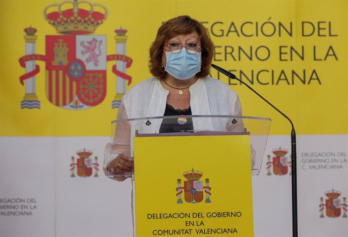 Archivo - La delegada del Gobierno en la Comunidad Valenciana, Gloria Calero, en una imagen de archivo