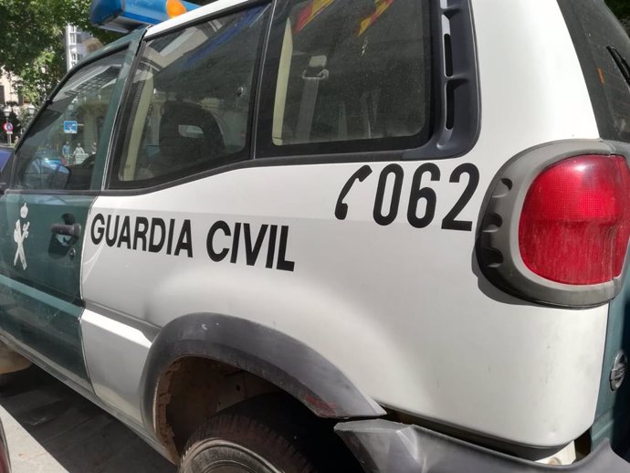 Archivo - Un vehículo de la Guardia Civil.