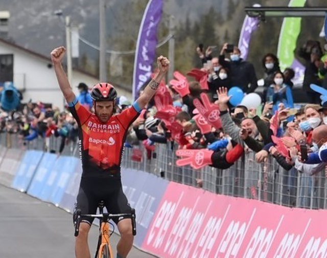 El ciclista italiano Damiano Caruso