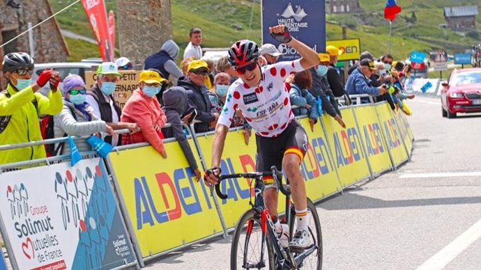 Carlos Rodríguez se exhibe en el Tour del Porvenir, a siete segundos de la victoria