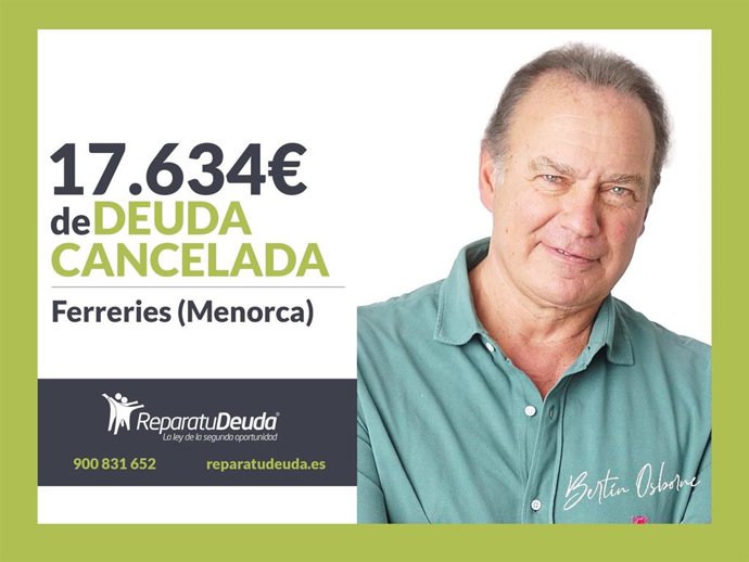 Bertín Osborne, imagen oficial de Repara Tu Deuda