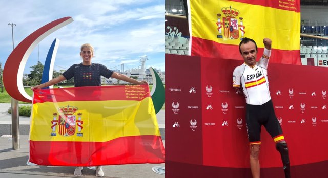 Michelle Alonso y Ricardo Ten, abanderados de España en los Juegos Paralímpicos de Tokio