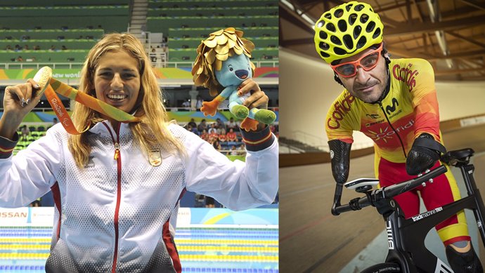 Archivo - Michelle Alonso y Ricardo Ten serán los abanderados de España en los Juegos Paralímpicos de Tokyo 2020.