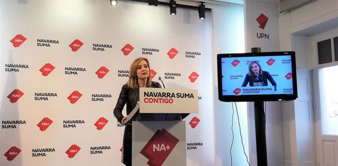 Archivo - Cristina Ibarrola, portavoz de Navarra Suma en la Comisión de Salud del Parlamento foral.