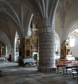 Interior de la la Iglesia Parroquial de San Esteban Protomártir.
