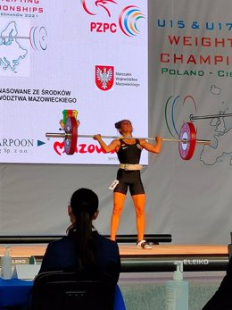 La joven deportista onubense Lucía González Borrego.
