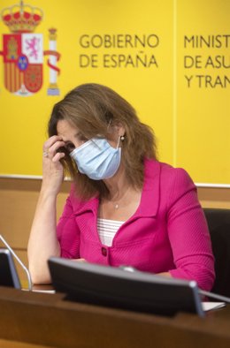 La vicepresidenta tercera y ministra para la Transición Ecológica y el Reto Demográfico, Teresa Ribera