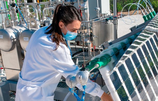 Proyecto de hidrógeno renovable de Repsol y Enagás