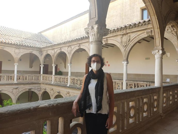 La doctora en Historia del Arte por la Universidad de Granada María Marcos.