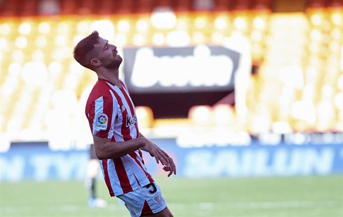 Archivo - Yeray Alvárez en un partido del Athletic