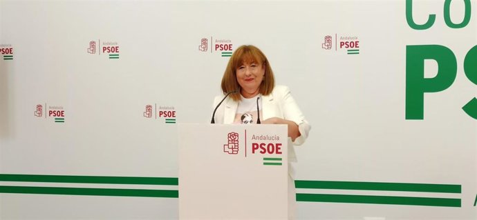 La secretaria general del Grupo Parlamentario Socialista andaluz, Soledad Pérez.