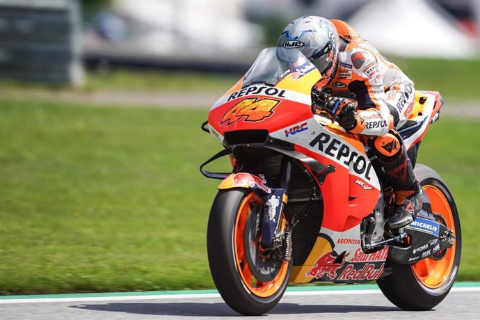 El piloto de MotoGP Pol Espargaró (Repsol Honda) en el GP Austria 2021