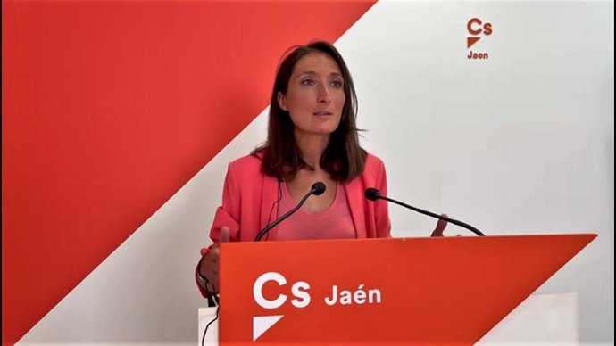 La portavoz adjunta de Cs en el Parlamento de Andalucía, Mónica Moreno.