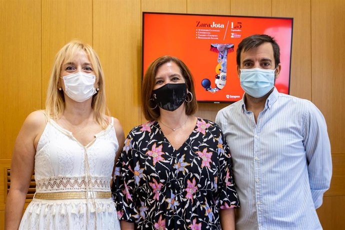 Presentación de las jornadas culturales 'ZaraJota',  sobre la Jota Aragonesa ,  que se desarrollarán en el Auditorio del 1 al 5 de septiembre