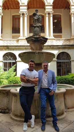 Manu Tenorio y Ángel Vera