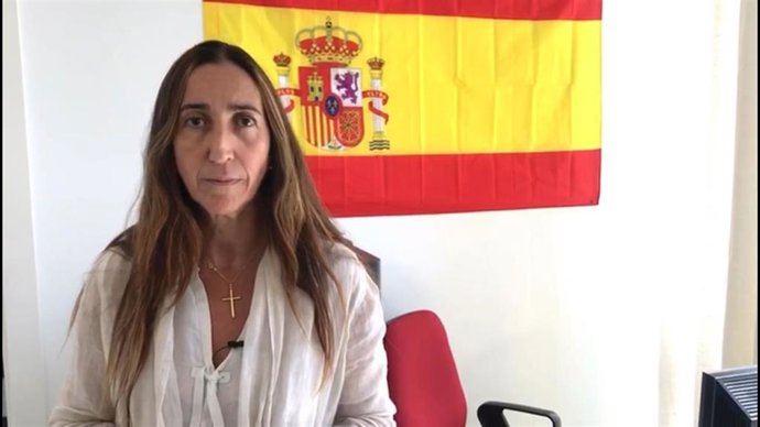 La portavoz de Vox en el Ayuntamiento de Córdoba, Paula Badanelli.