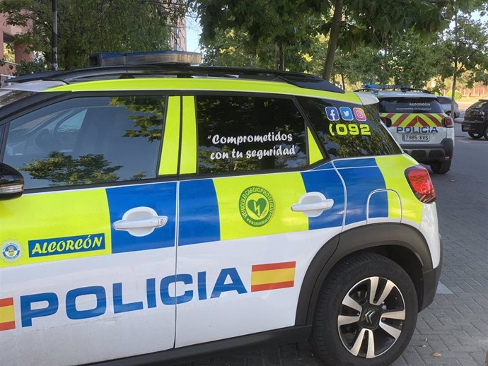 Vehículo de la Policía Local de Alcorcón