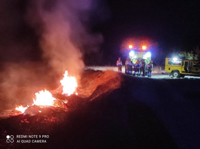 Conato de incendio en Mula