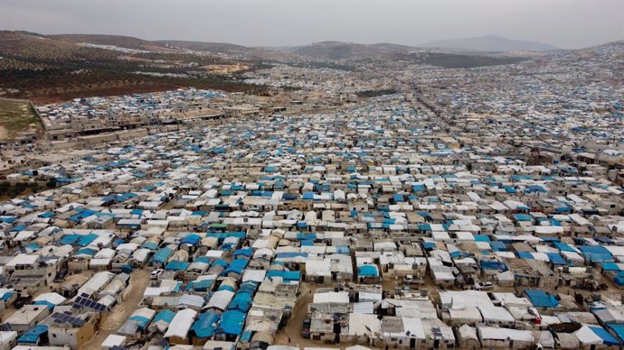 Archivo - Campos de desplazados de Al Karama, en el noroeste de Siria