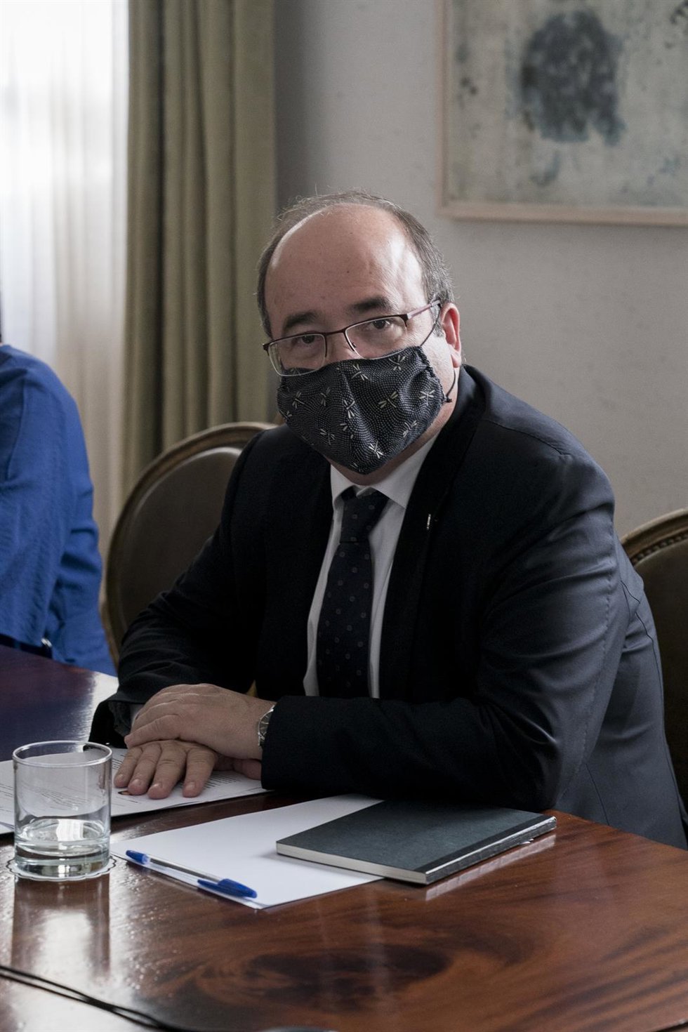 El ministro de Cultura y Deporte, Miquel Iceta