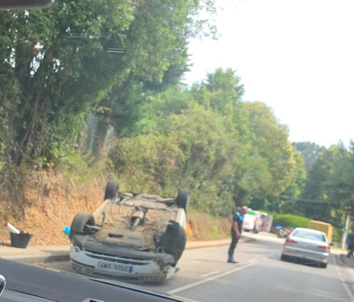 Imagen del accidente en SOmió.