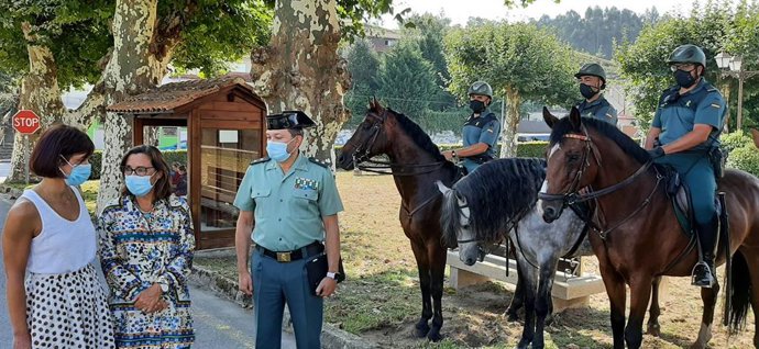 Campaña No Caminas Sola en la provincia de Pontevedra