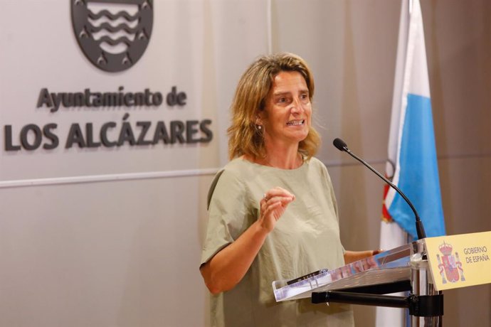 25-08-21 La Ministra  Teresa Ribera A l'Ajuntament De Los Alcázares